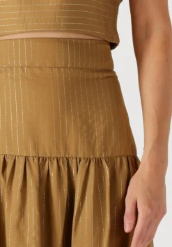 AMAYA AMSTERDAM e maxirok pearl skirt groen Sale