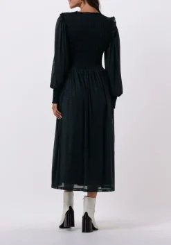 BRUUNS BAZAAR e midi jurk phlox isabella dress groen Sale