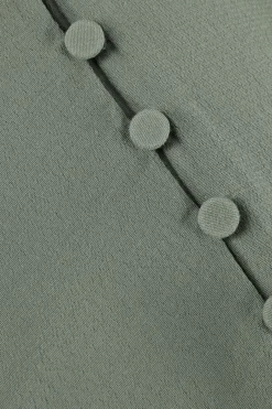 BRUUNS BAZAAR e midi jurk lilli lyra dress groen Sale