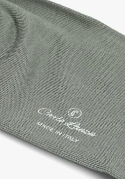 CARLO LANZA e sokken 100 classico groen Hot