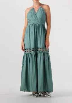 COPENHAGEN MUSE e maxi jurk cm asleah dress groen Hot