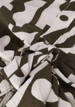 DANTE6 e blouses print smock blouse groen