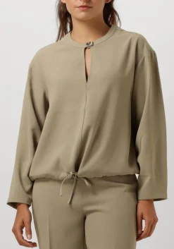 DANTE6 e top thorn drawstring cord top groen Hot