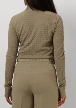 DANTE6 e trui zane structured layering top groen New