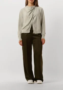 DANTE6 e vest cashmere mix vest groen Outlet