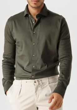 DESOTO LUXURY e klassiek overhemd luxury hai 1/1 groen Online