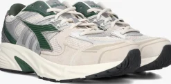 DIADORA e lage sneakers mesh combi runner groen Discount