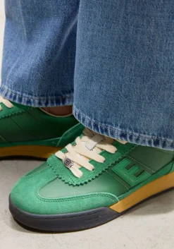 EAST PACIFIC TRADE e lage sneakers diego-w groen New