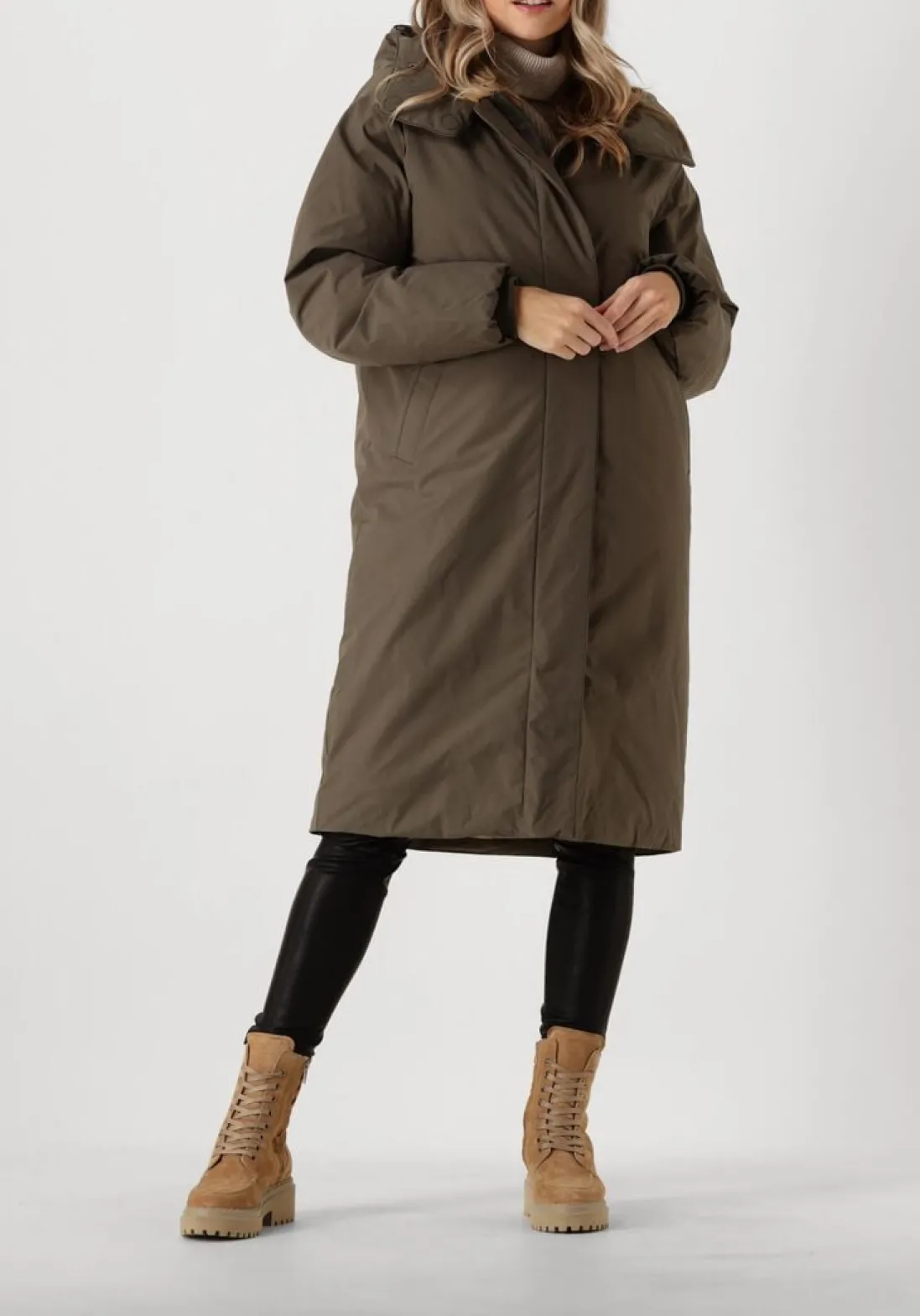 ELVINE e gewatteerde jas saira groen Discount