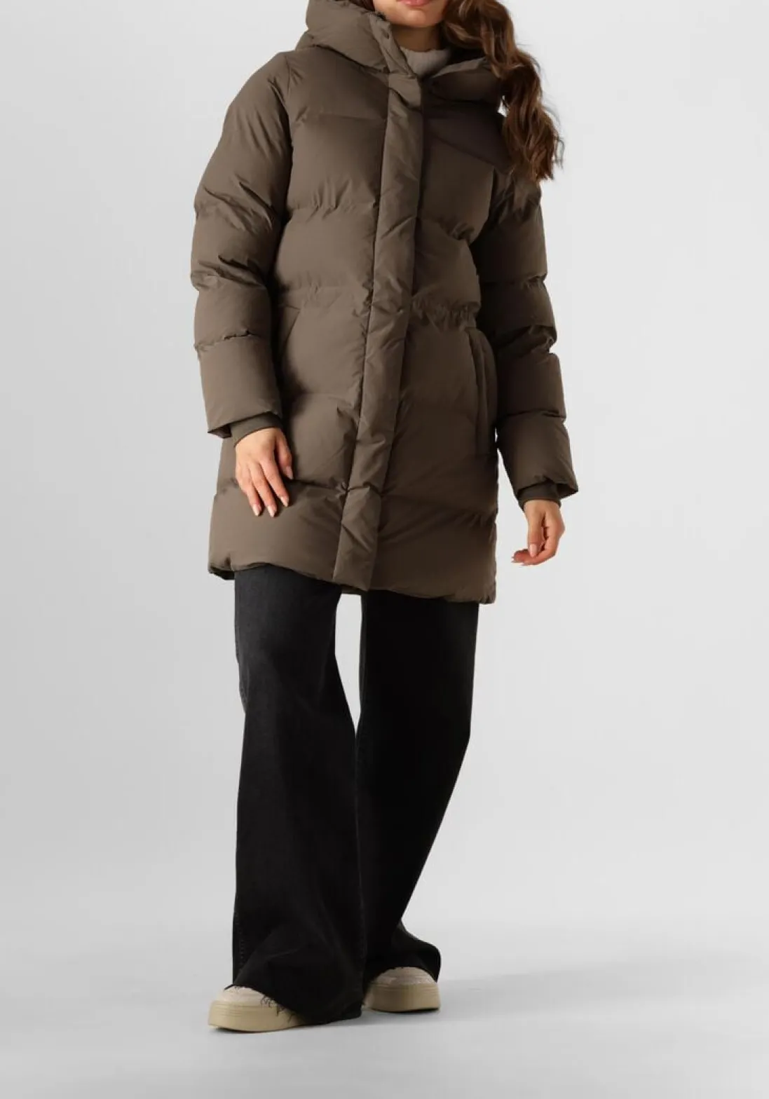 ELVINE e gewatteerde jas vesper groen