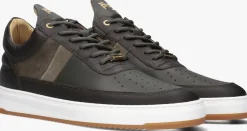 FILLING PIECES e lage sneakers low top game lux groen Outlet
