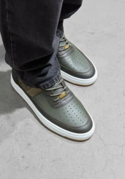 FILLING PIECES e lage sneakers low top game lux groen Outlet