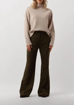 FIVEUNITS e flared broek olivia 085 groen Online