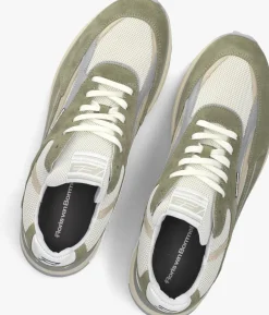 FLORIS VAN BOMMEL e lage sneakers sfm-10172 de gripper groen Discount
