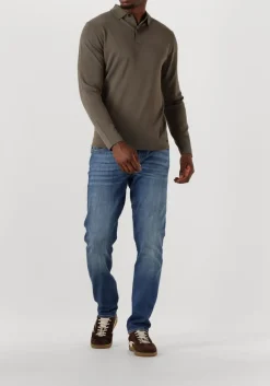 FLORIS VAN BOMMEL e lage sneakers sfm-10224 de zaler groen