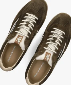 FLORIS VAN BOMMEL e lage sneakers sfm-10224 de zaler groen