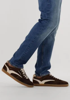 FLORIS VAN BOMMEL e lage sneakers sfm-10224 de zaler groen