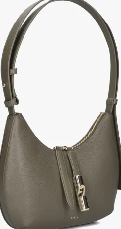 FURLA e schoudertas goccia s shoulder bag groen Sale