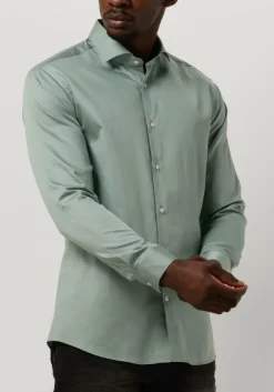 GENTI e klassiek overhemd s9254-1109 groen