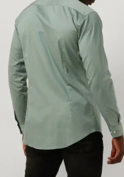 GENTI e klassiek overhemd s9254-1109 groen