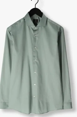GENTI e klassiek overhemd s9254-1109 groen