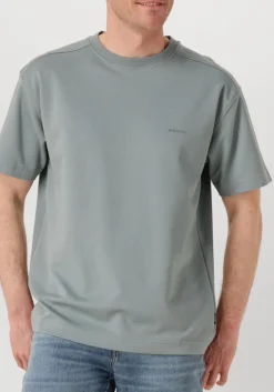 GENTI e t-shirt t-shirt ss j2025-1227 groen Sale