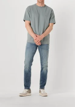 GENTI e t-shirt t-shirt ss j2025-1227 groen Sale