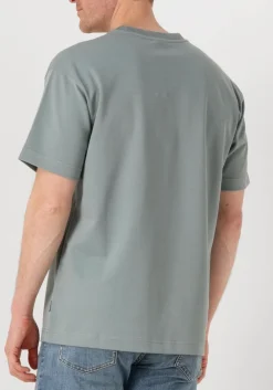 GENTI e t-shirt t-shirt ss j2025-1227 groen Sale