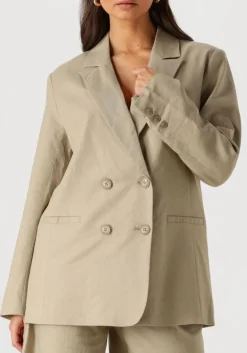 GESTUZ e blazer gzizza linen blazer groen New