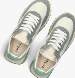 GHOUD e lage sneakers starlight multi low groen