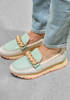 HISPANITAS e lage sneakers hv253948 groen Outlet