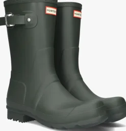HUNTER e regenlaarzen mens original short groen Online