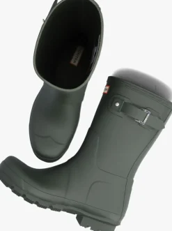 HUNTER e regenlaarzen mens original short groen Online