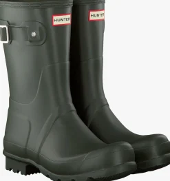 HUNTER e regenlaarzen mens original short groen Online