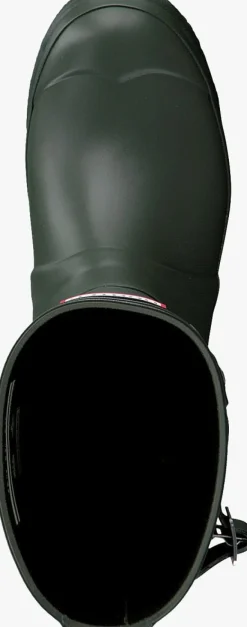 HUNTER e regenlaarzen womens original short groen Outlet