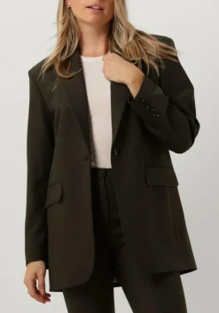 JANICE e blazer blazer dames oversized hank groen New