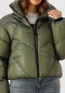 KRAKATAU e gewatteerde jas qw531 groen Outlet