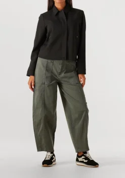 MOS MOSH e barrel jeans mmrosy melo pant groen Clearance