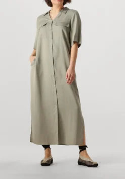 MOS MOSH e midi jurk mmether cnet dress groen New
