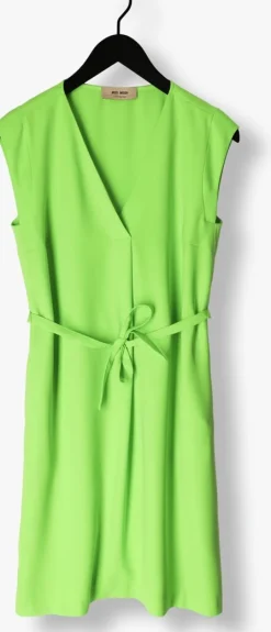 MOS MOSH e mini jurk helia leia dress groen Discount