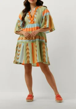 NEMA e mini jurk bella groen Clearance