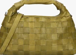 NÚNOO e núnoo schoudertas dandy braided village groen Outlet