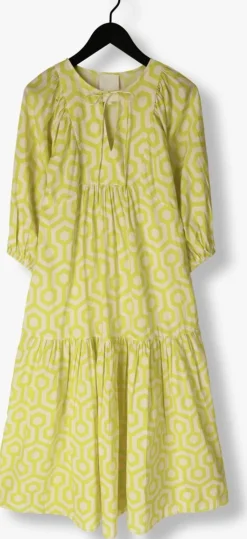 NOTRE-V e maxi jurk nv-dente midi dress groen Best