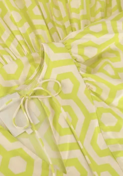 NOTRE-V e maxi jurk nv-dente midi dress groen Best