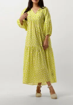 NOTRE-V e maxi jurk nv-dente midi dress groen Best