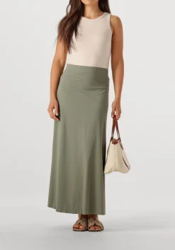 PENN & INK e midirok skirt groen Online
