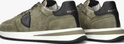 PHILIPPE MODEL e lage sneakers tropez 2.1 low man groen Discount