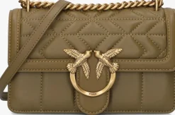 PINKO e schoudertas love one mini dc groen Hot