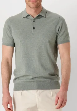 PROFUOMO e polo polo short sleeve groen Sale