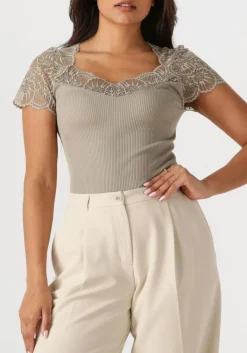 ROSEMUNDE e top beatha capsleeve groen Sale